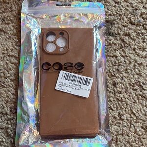 Brown Case for iPhone 13 Pro